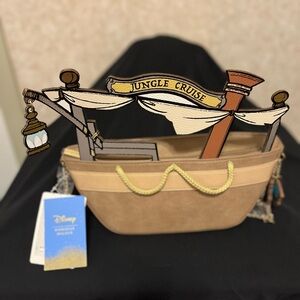 Disney Jungle Cruise Tan Crossbody Bag